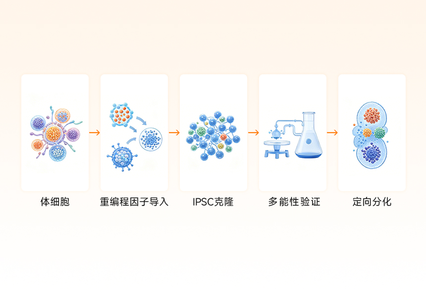 体细胞重编程、iPSC建系与定向诱导分化